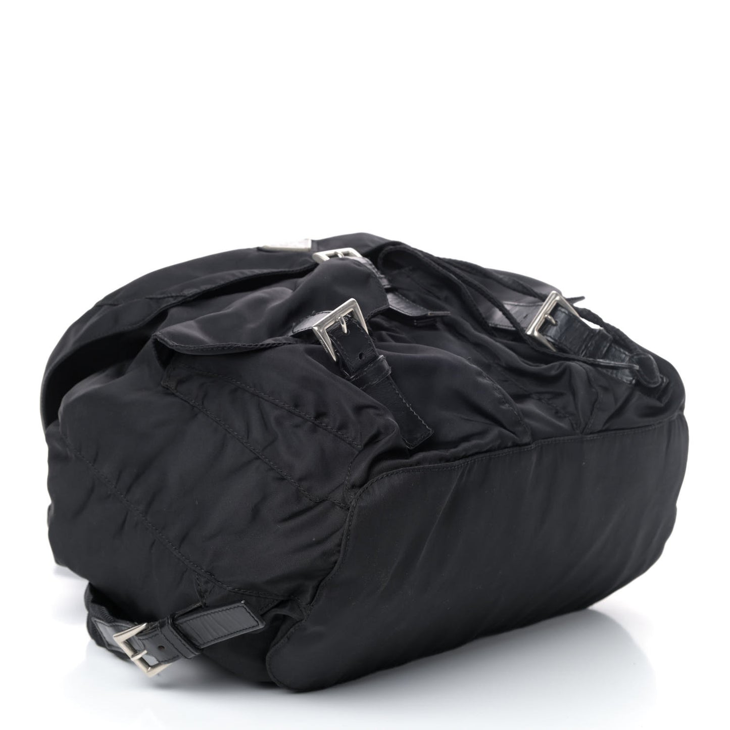 Nylon Vela Medium Backpack Black