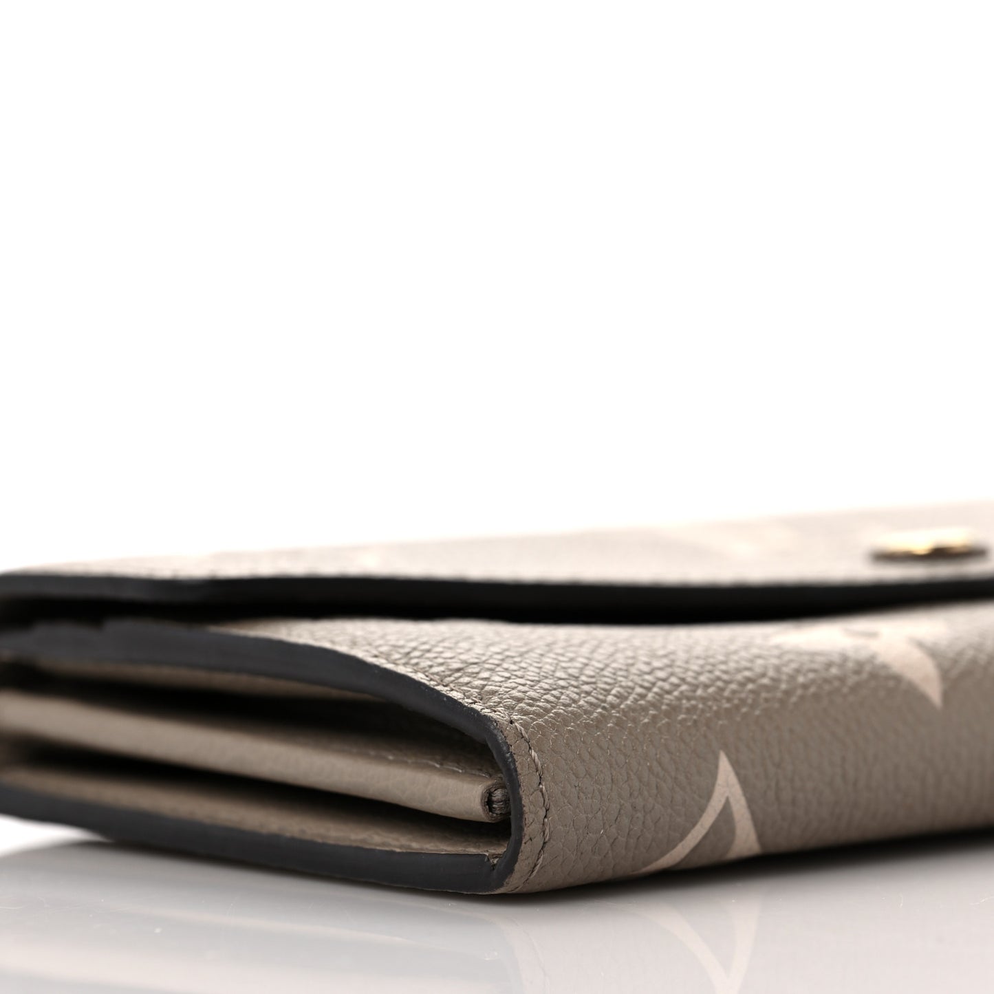 Empreinte Monogram Giant Sarah Wallet Tourterelle Creme