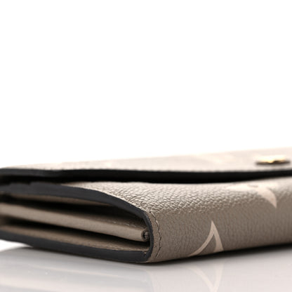 Louis Vuitton Empreinte Monogram Giant Sarah Wallet Tourterelle Creme 7 of 8