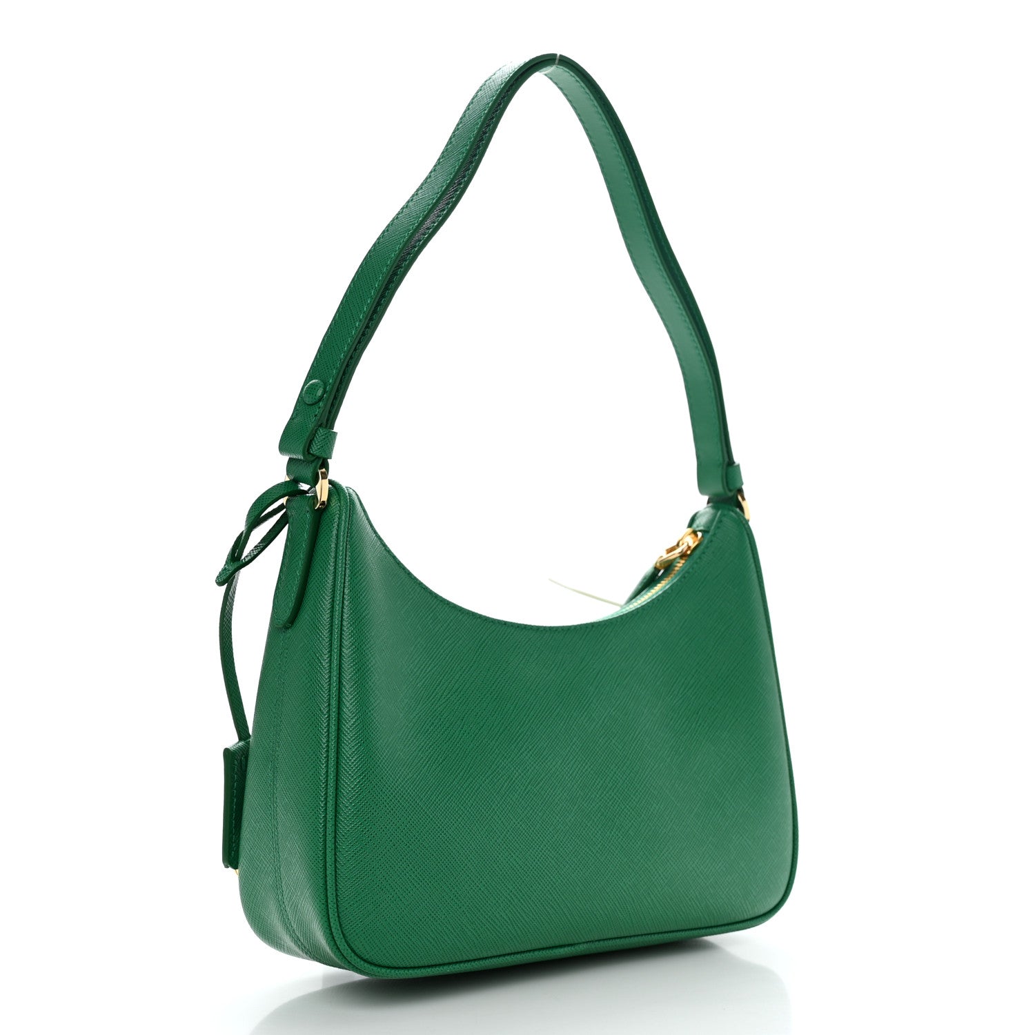 Prada Saffiano Lux Mini Re-Edition Shoulder Bag Mango 2 of 11