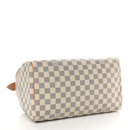 Louis Vuitton Damier Azur Speedy 30 4 of 9