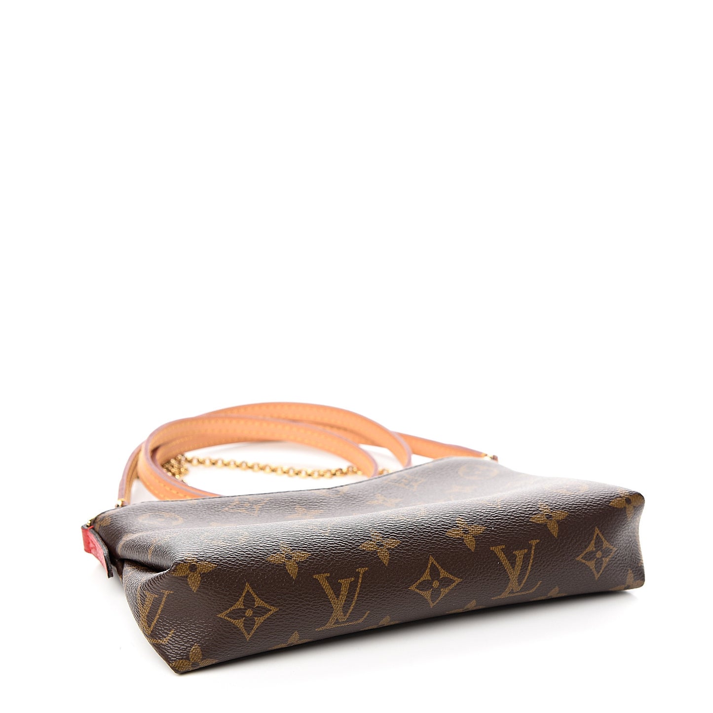 Monogram Pallas Clutch Cherry