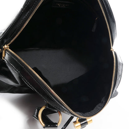 Saint Laurent Patent Oversized Muse Black 5 of 9