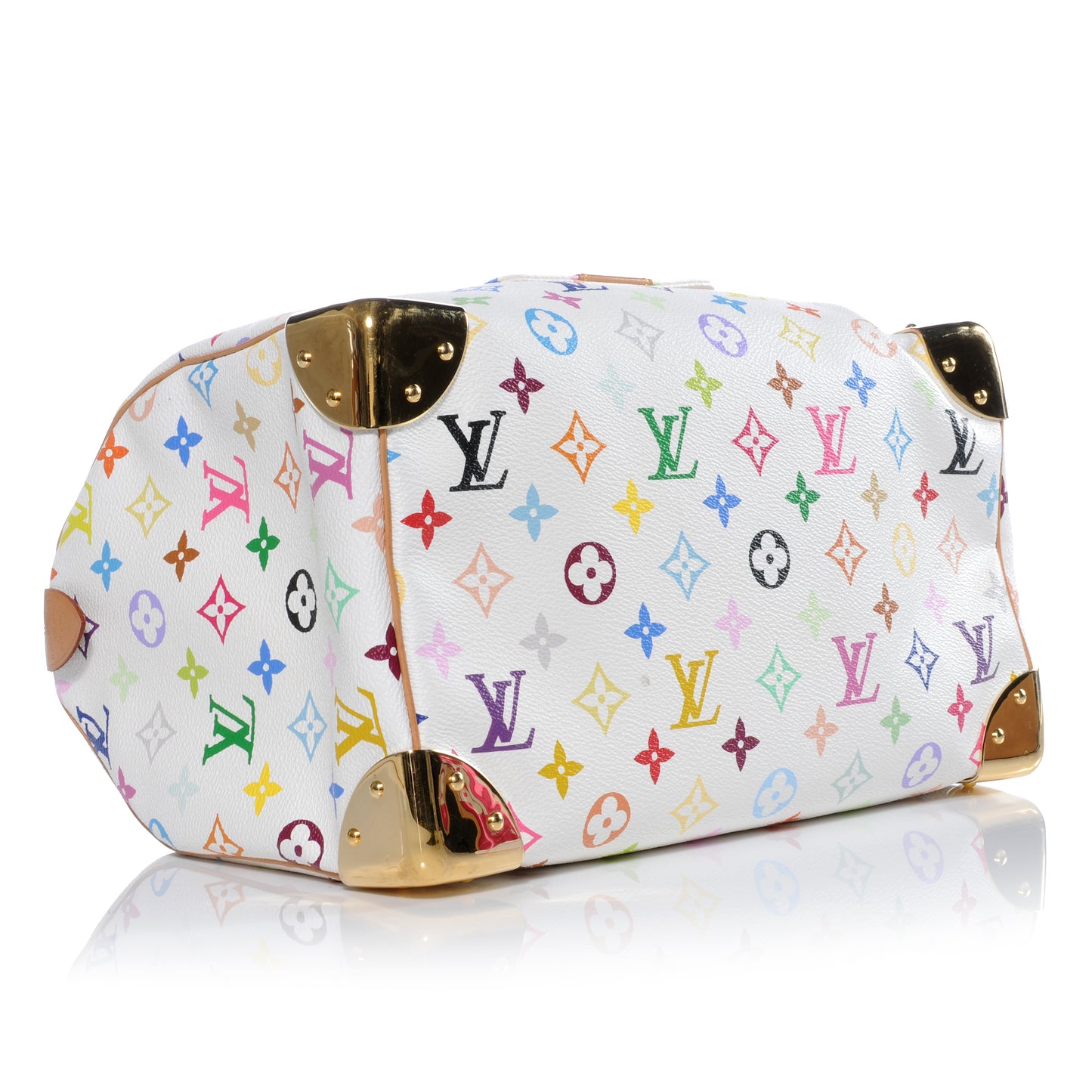 Monogram Multicolor Speedy 30 White