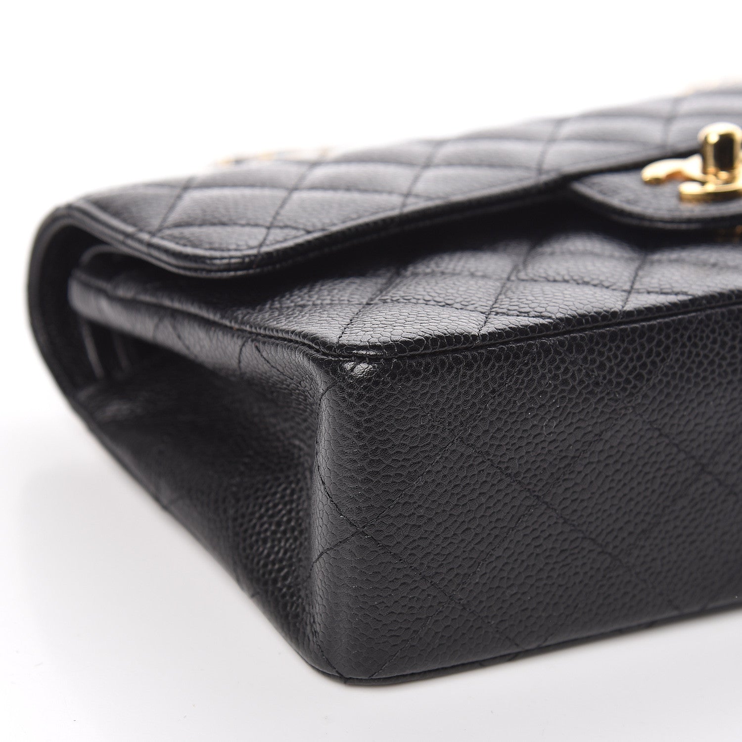 Chanel Caviar Quilted Small Double Flap Black 8 of 13