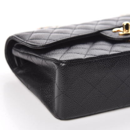 Chanel Caviar Quilted Small Double Flap Black 8 of 13