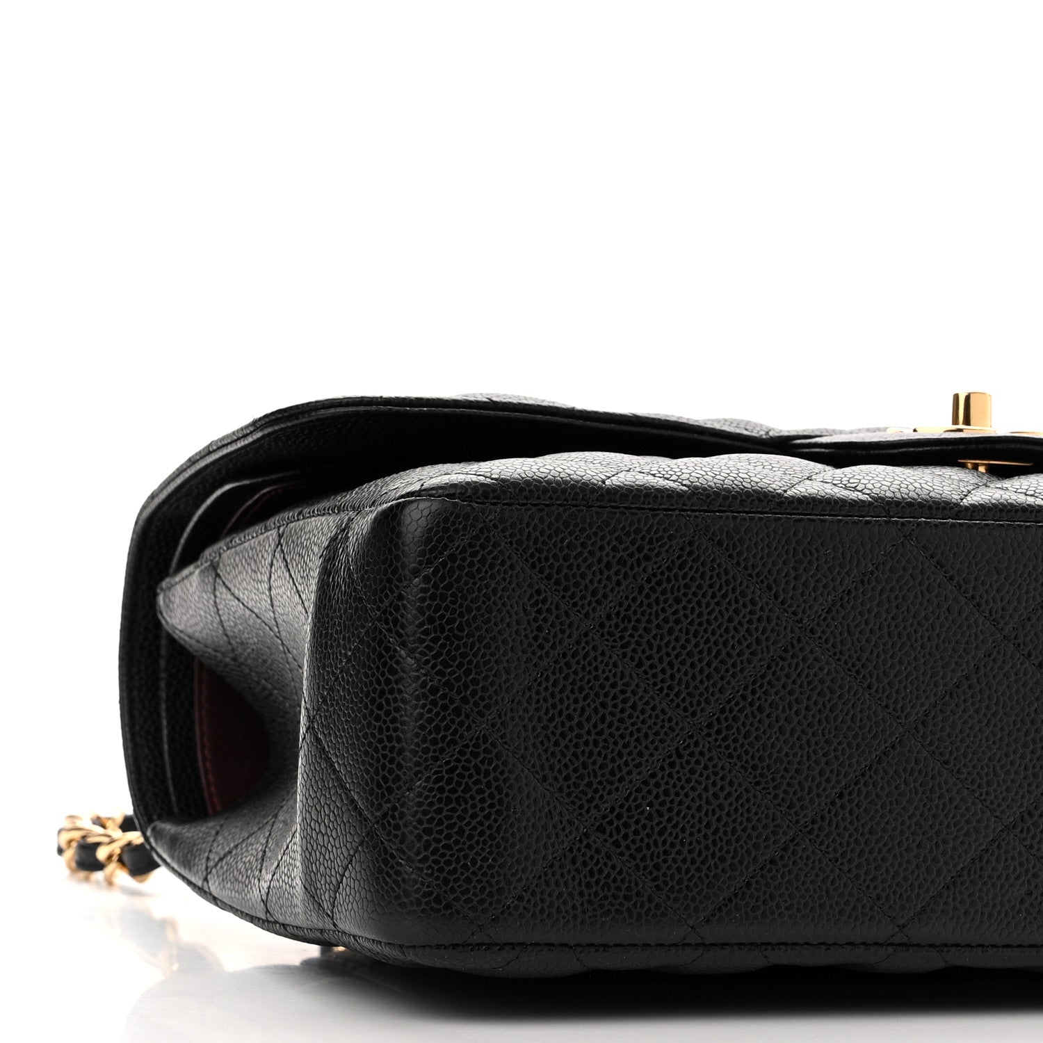 Chanel Caviar Quilted Jumbo Double Flap Black 8 of 10
