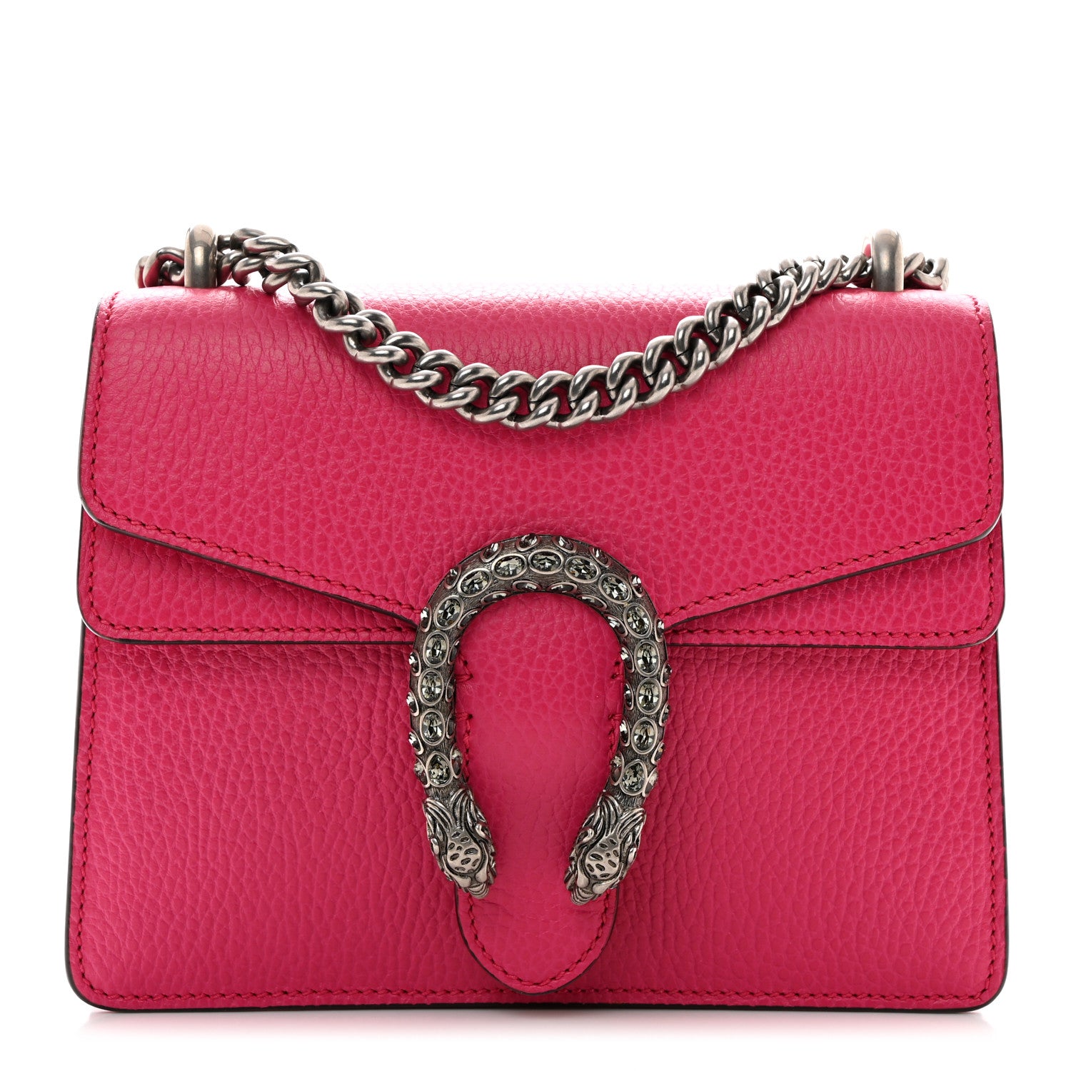 Gucci Calfskin Mini Dionysus Shoulder Bag Box Pink 1 of 11