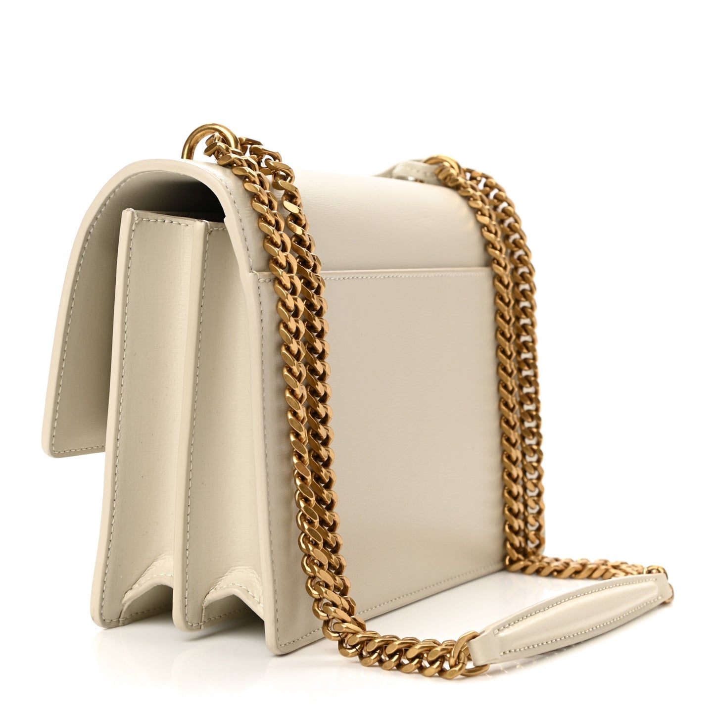 Calfskin Medium Monogram Sunset Blanc Vintage