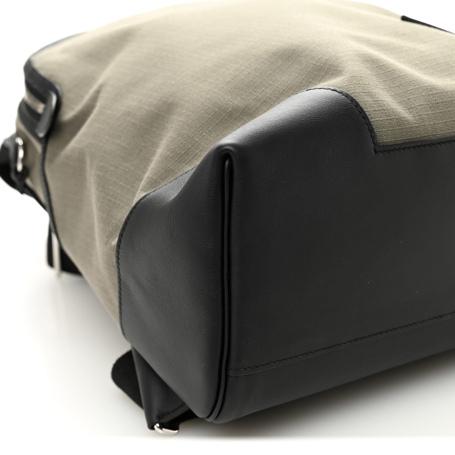Hermes Bivoac Canvas Swift Allback Backpack Kaki Black 9 of 10