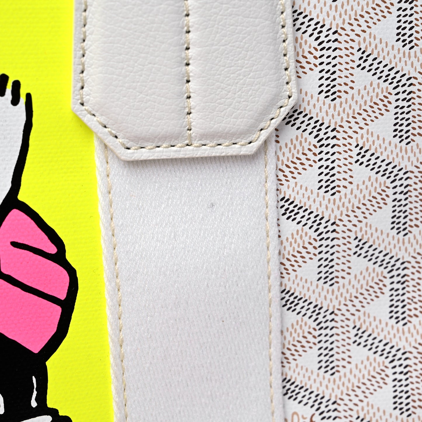 Goyardine Villette Tote White