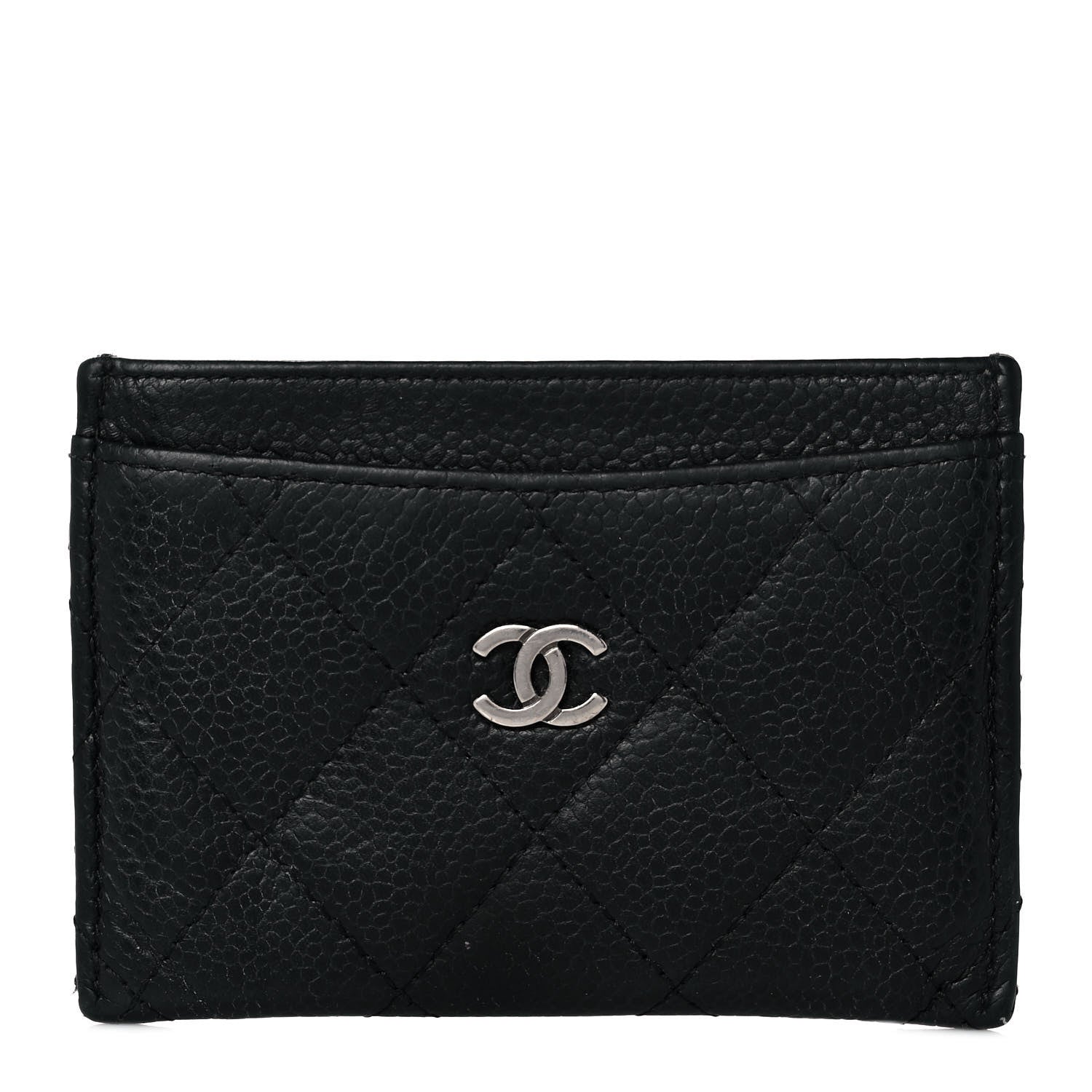 Chanel Caviar Quilted Card Holder Black 1 of 9