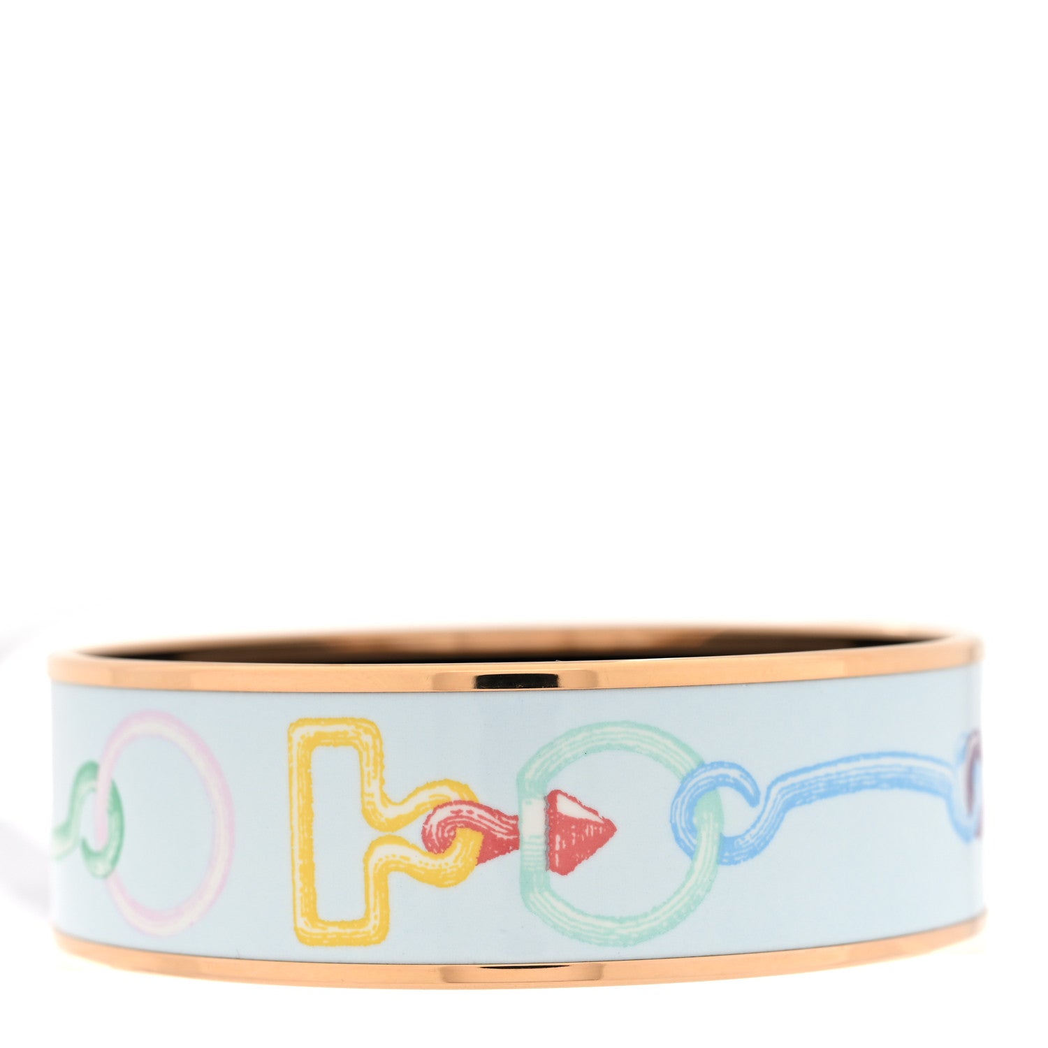 Hermes Enamel Printed Inventaire Poetique Pour Un Conte Sellier 70 Aurore 3 of 5