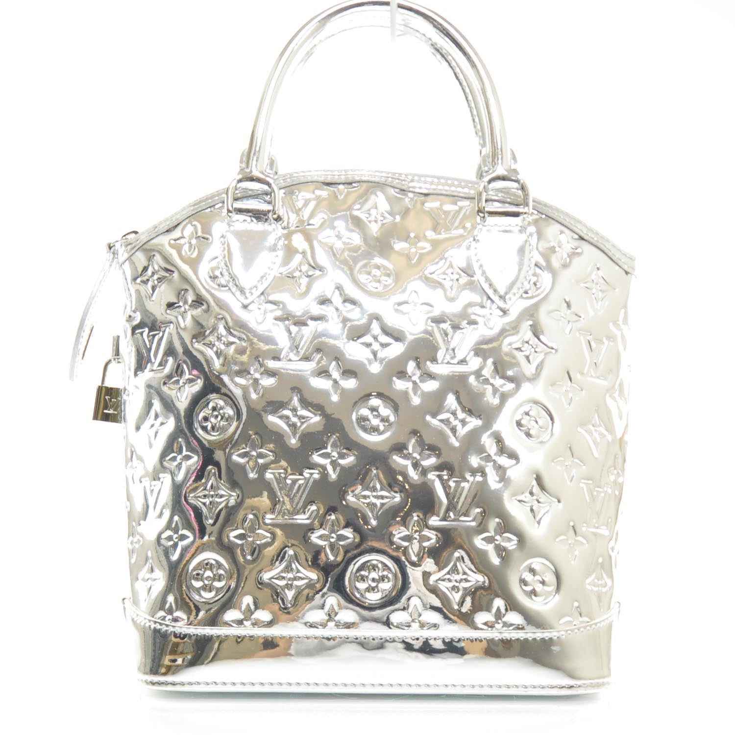 Louis Vuitton Monogram Miroir Lockit Silver 1 of 8