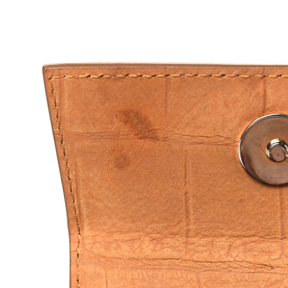 Jacquemus Suede Crocodile Embossed Le Chiquito Honey 13 of 13