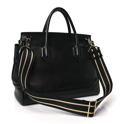 Versace Calfskin Large Palazzo Empire Bag Black 3 of 8