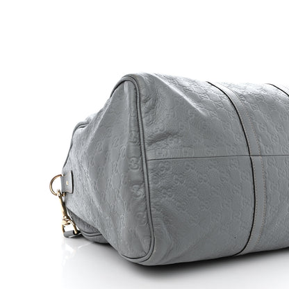 Gucci Guccissima Medium Carry On Duffle Light Blue 9 of 16
