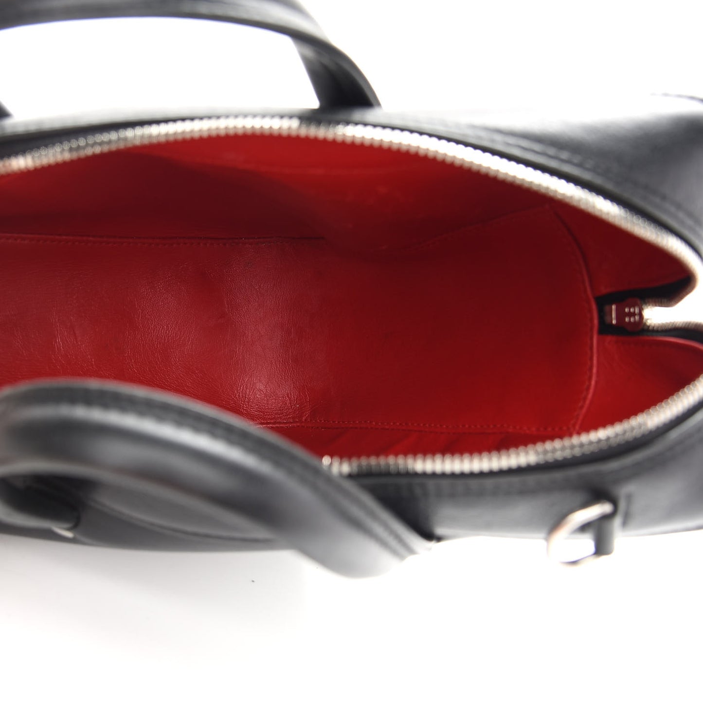 Calfskin S Triangle Duffle Black
