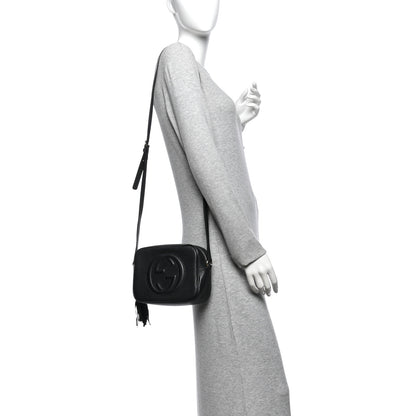 Gucci Pebbled Calfskin Small Soho Disco Bag Black 2 of 10
