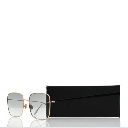 Christian Dior Metal Stellaire 1 Square Sunglasses Gold 9 of 9