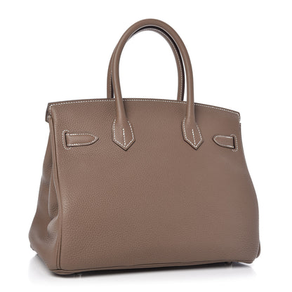 Hermes Togo Birkin 30 Etoupe 3 of 10