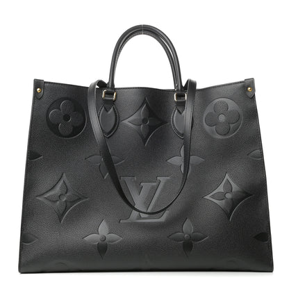Louis Vuitton Empreinte Monogram Giant Onthego GM Black 1 of 9