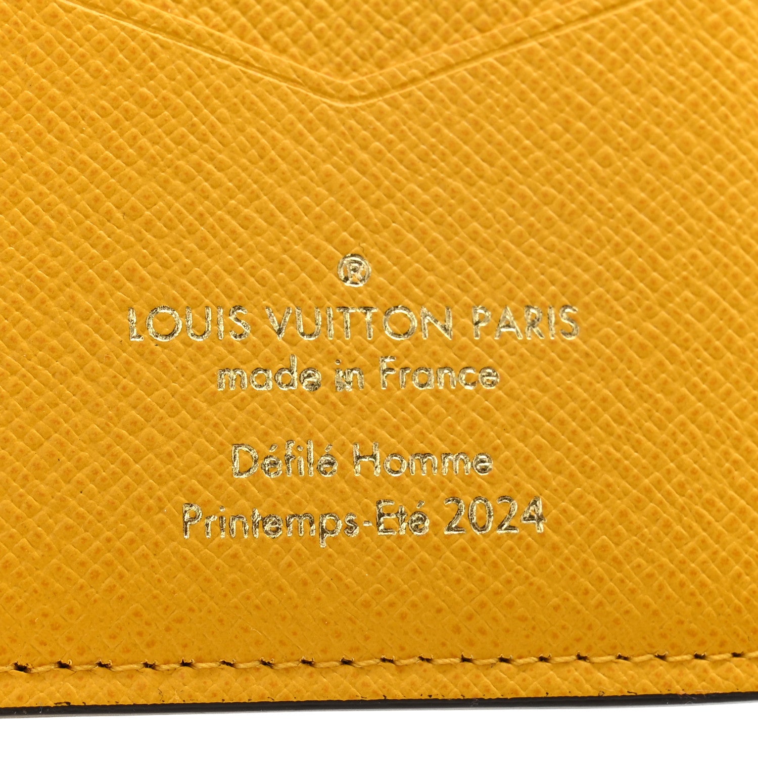Louis Vuitton Damier Pop Pocket Organizer NM Yellow 6 of 8