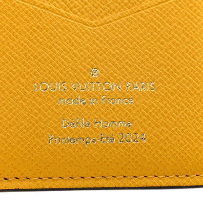 Louis Vuitton Damier Pop Pocket Organizer NM Yellow 6 of 8