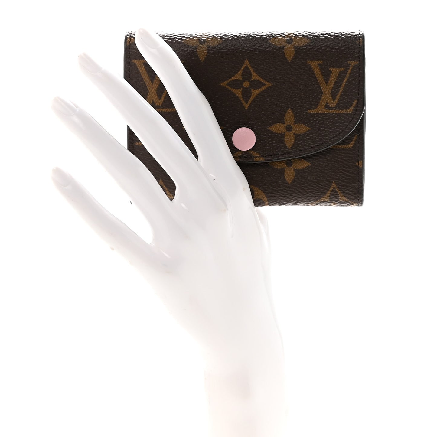 Monogram Rosalie Coin Purse Rose Ballerine