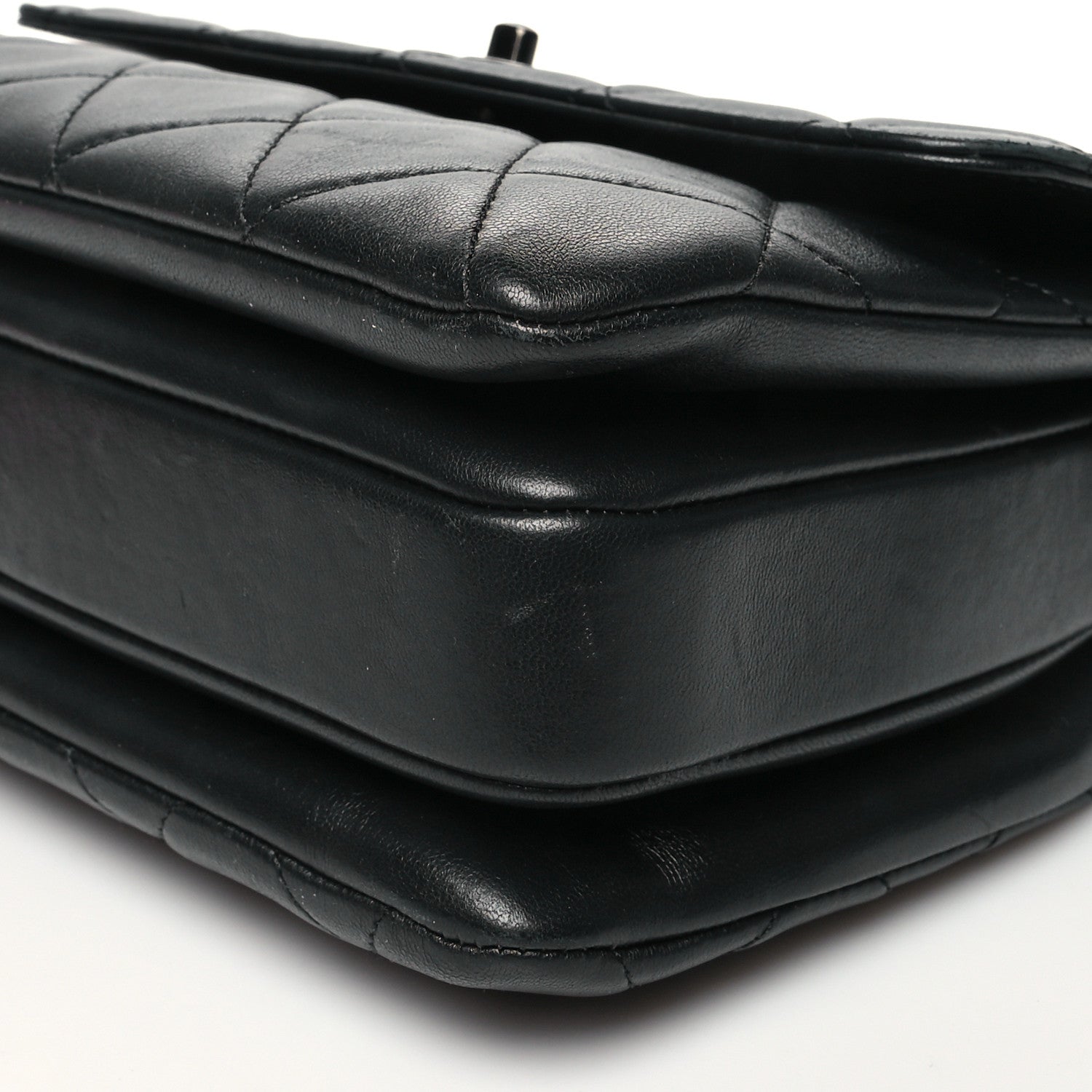 Chanel Lambskin Quilted Small Trendy CC Dual Handle Flap Bag So Black 10 of 13