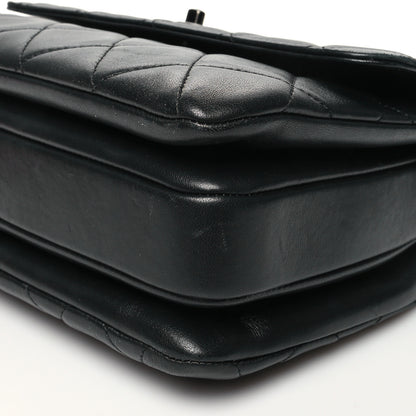 Chanel Lambskin Quilted Small Trendy CC Dual Handle Flap Bag So Black 10 of 13