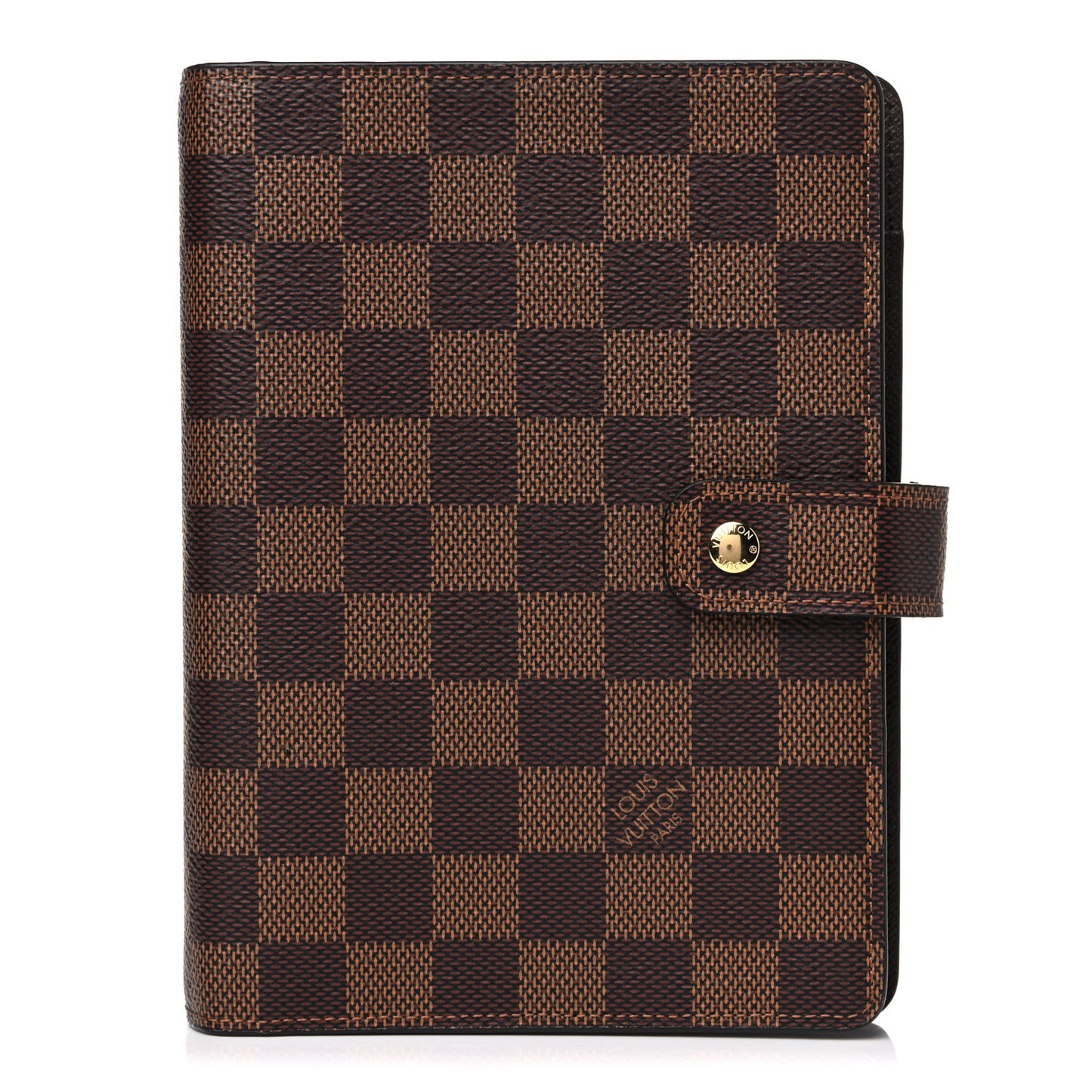 Damier Ebene Medium Ring Agenda Cover