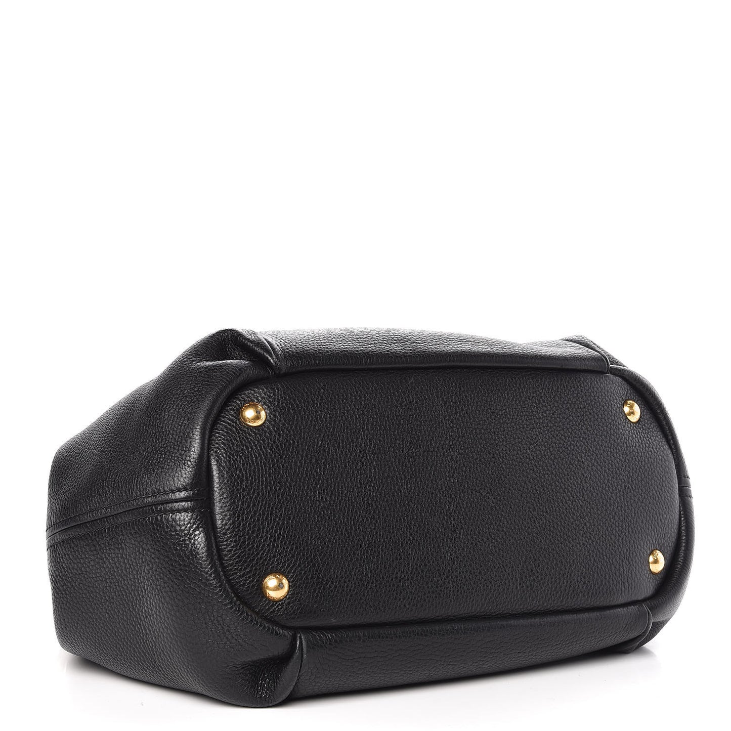 Vitello Daino Tote Black