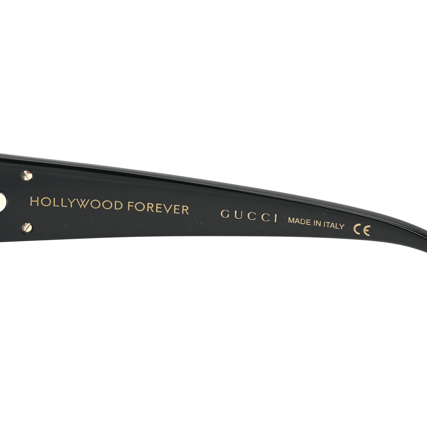 Gucci Acetate Cat Eye Hollywood Forever Sunglasses GG00781S Black 5 of 6