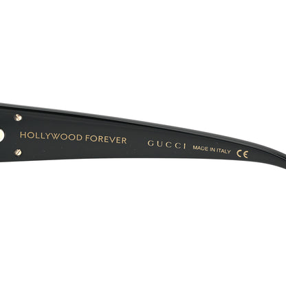 Gucci Acetate Cat Eye Hollywood Forever Sunglasses GG00781S Black 5 of 6