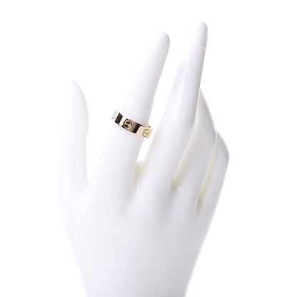 Cartier 18K Yellow Gold 5.5mm LOVE Ring 56 7.5 2 of 6