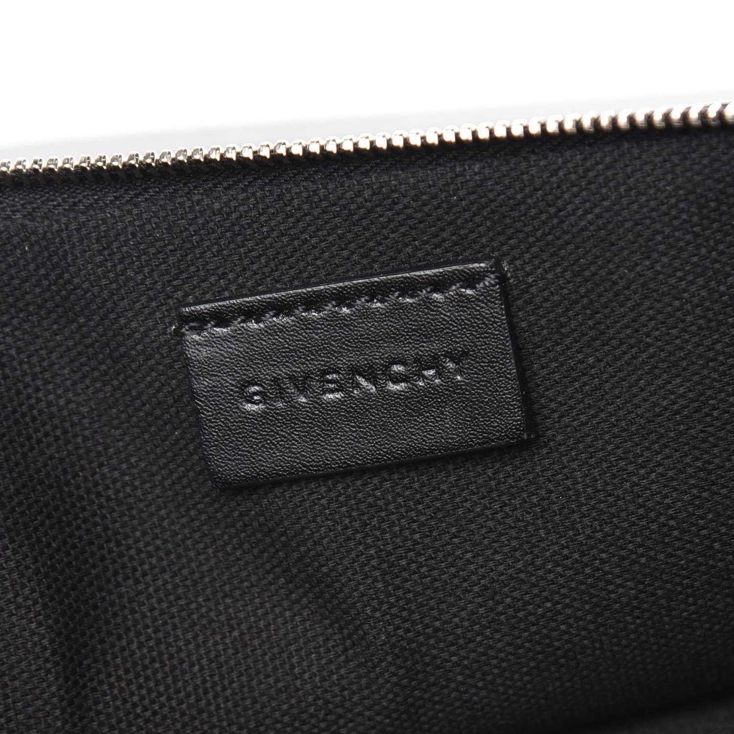 Givenchy Calfskin I Feel Love Large Pouch Black 5 of 7