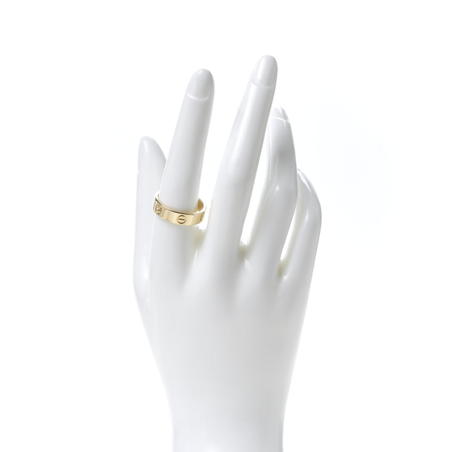 18K Yellow Gold 5.5mm LOVE Ring 60 9
