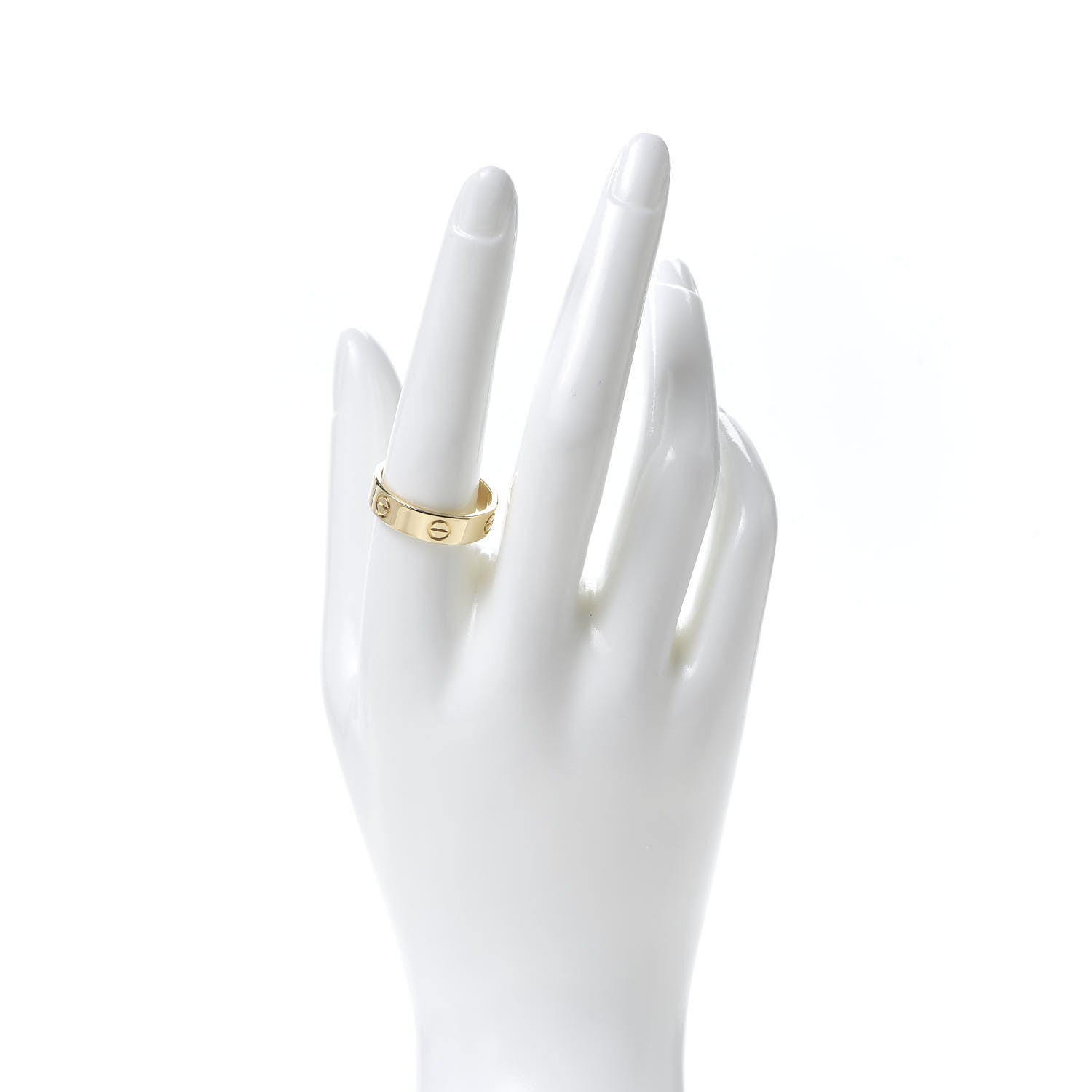 Cartier 18K Yellow Gold 5.5mm LOVE Ring 60 9 2 of 4