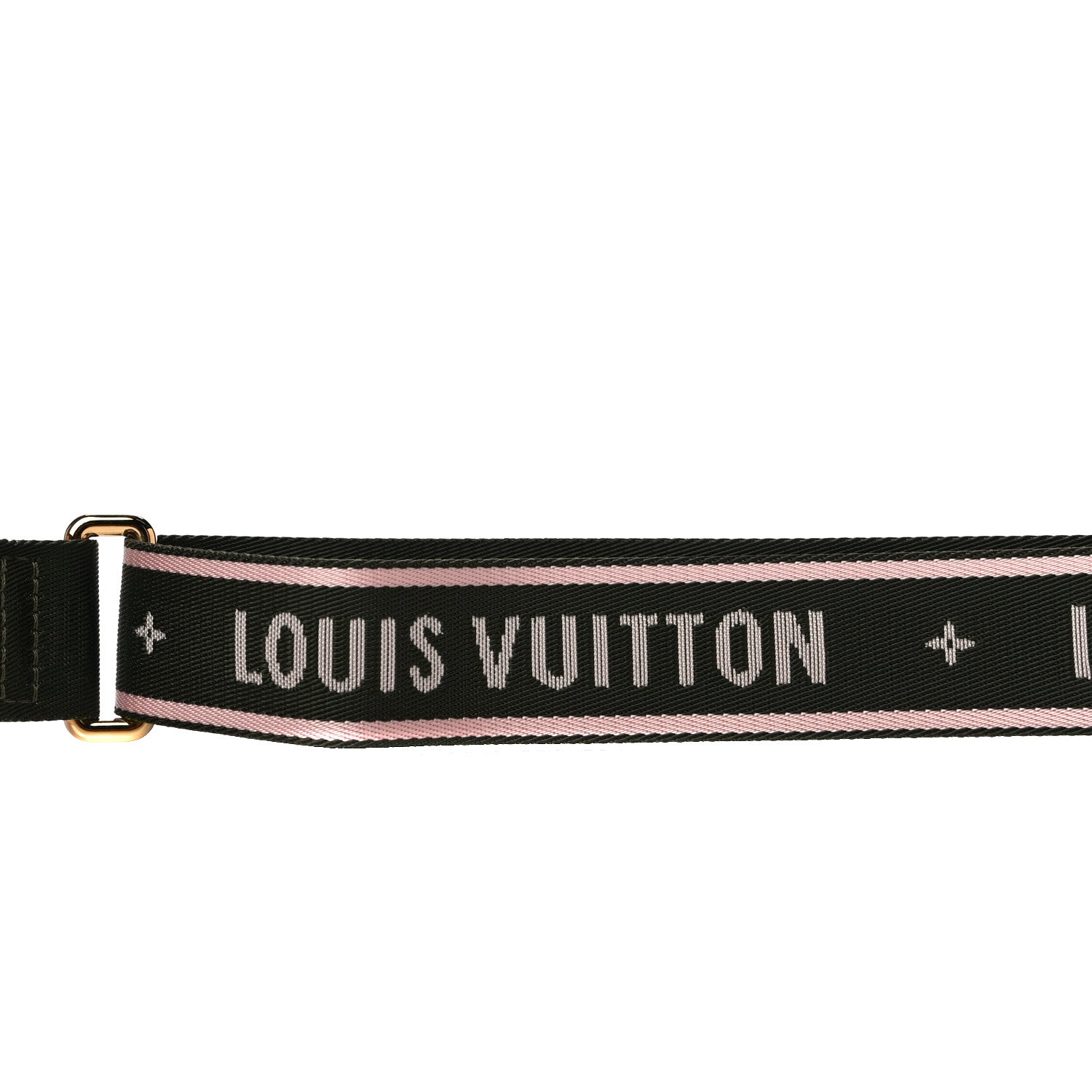 Louis Vuitton Nylon Bandouliere Shoulder Strap Kaki 4 of 5