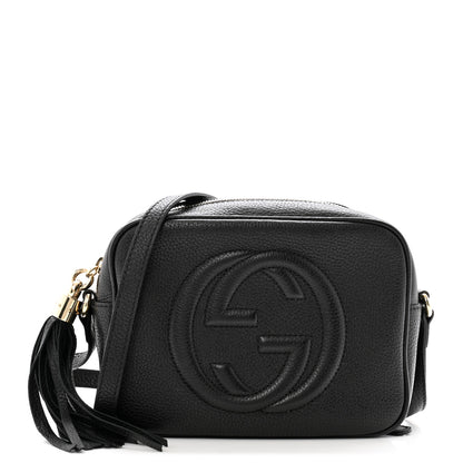 Gucci Pebbled Calfskin Small Soho Disco Bag Black 1 of 11