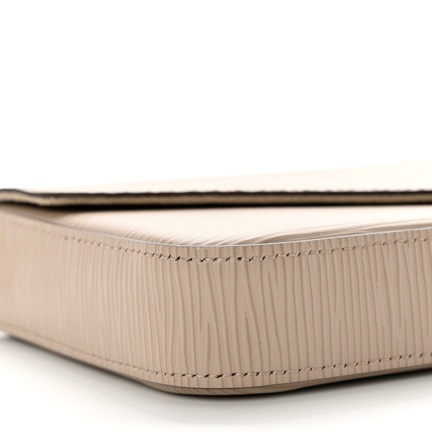 Epi Felicie Pochette Chain Wallet Galet