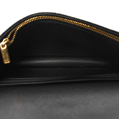 Christian Dior Supple Calfskin Caro Pouch with Chain Black 5 of 10
