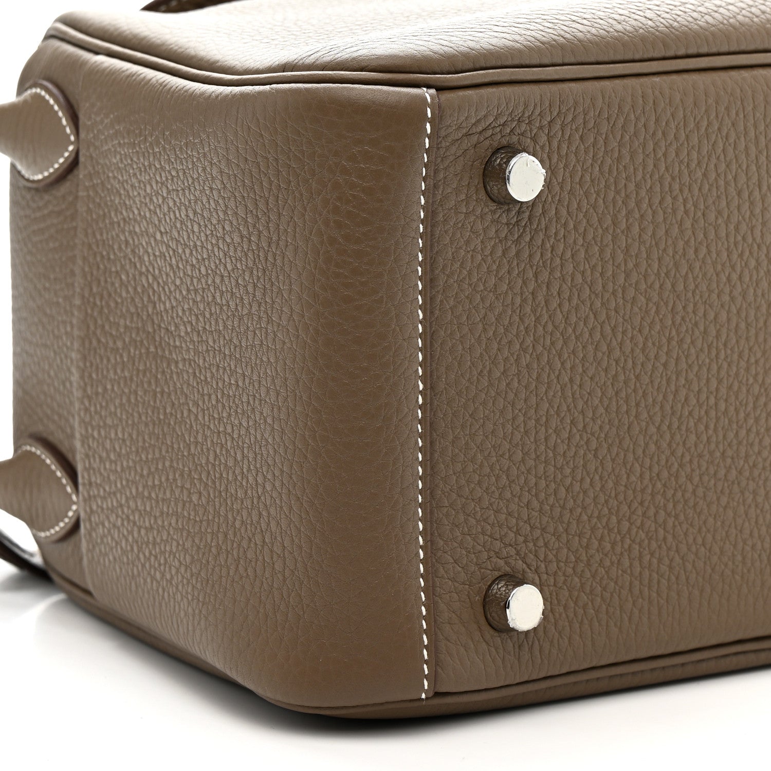 Hermes Taurillon Clemence Lindy 26 Etoupe 9 of 11