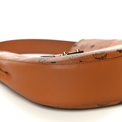 MCM Visetos Medium Patricia Hobo Cognac 7 of 9
