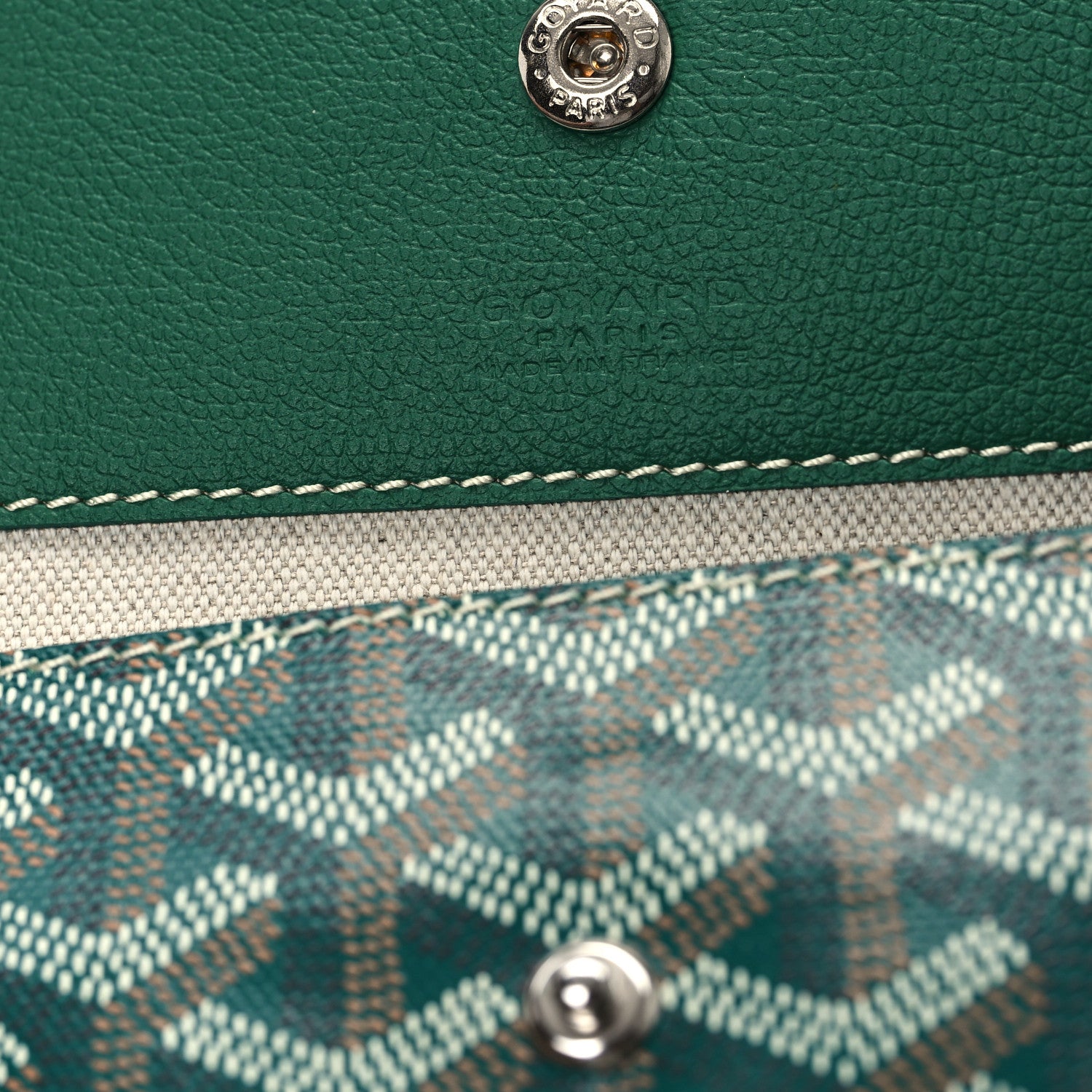 Goyard Goyardine Saint Louis GM Green 7 of 11