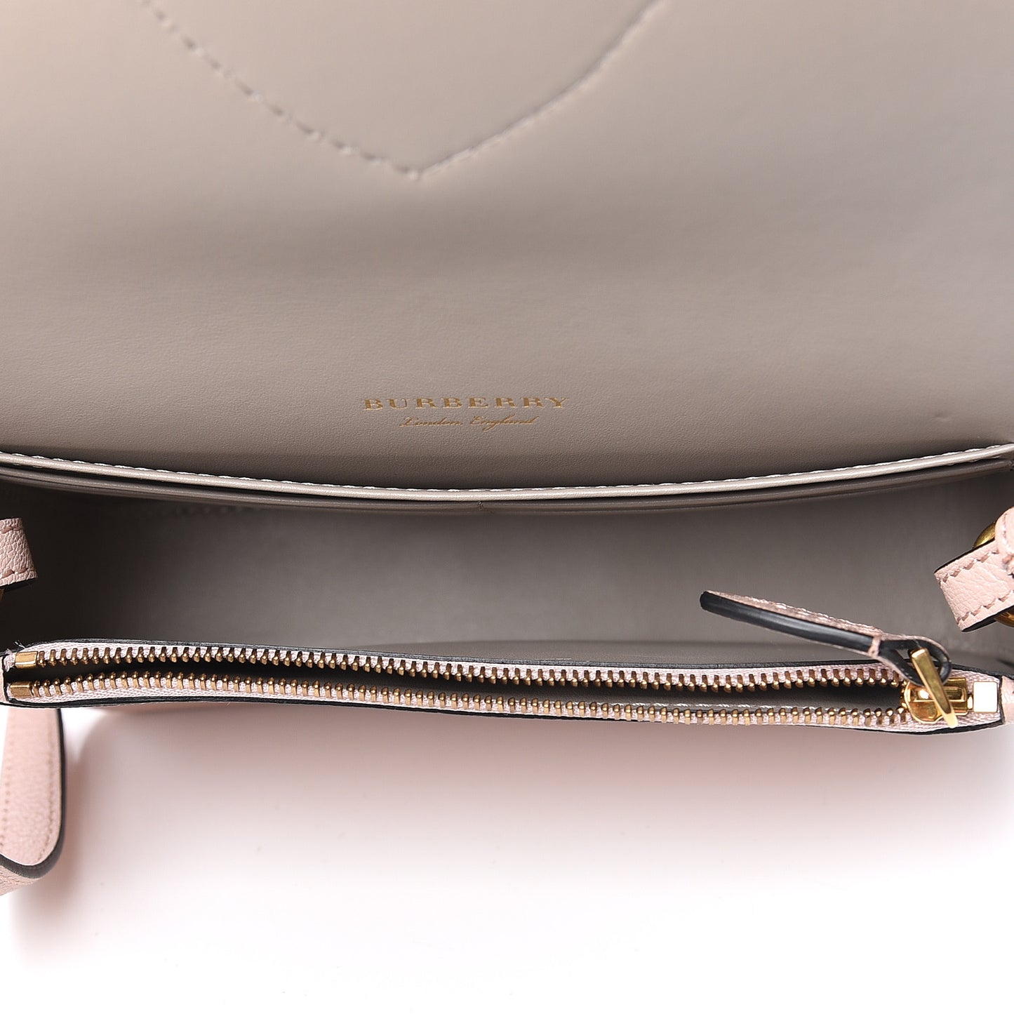 Goatskin Hampshire Crossbody Pale Ash Rose