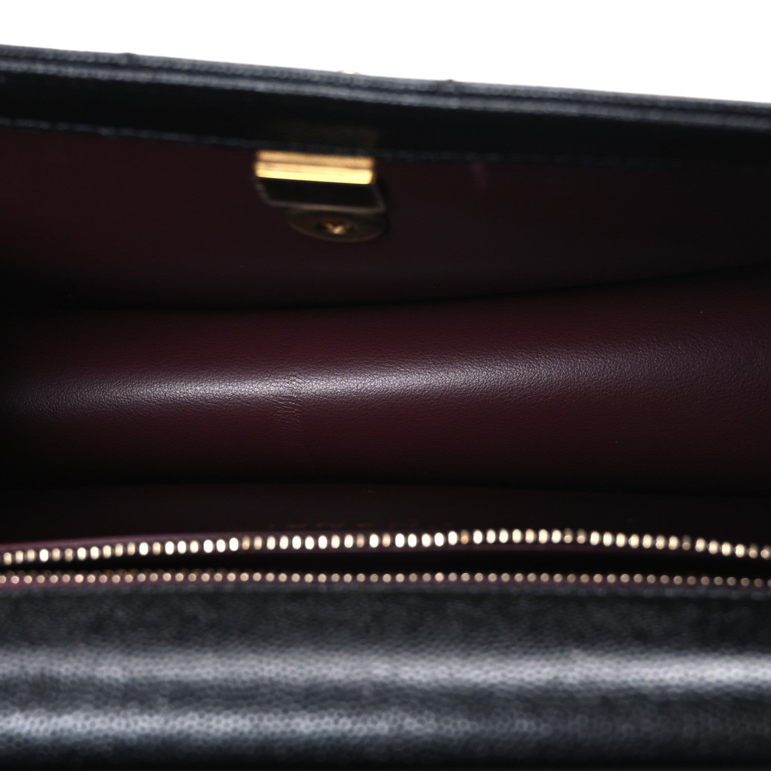 Chanel Caviar Quilted Chain Frame Flap Black 5 of 10