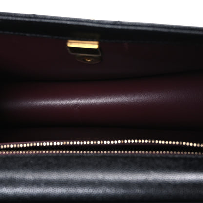 Chanel Caviar Quilted Chain Frame Flap Black 5 of 10