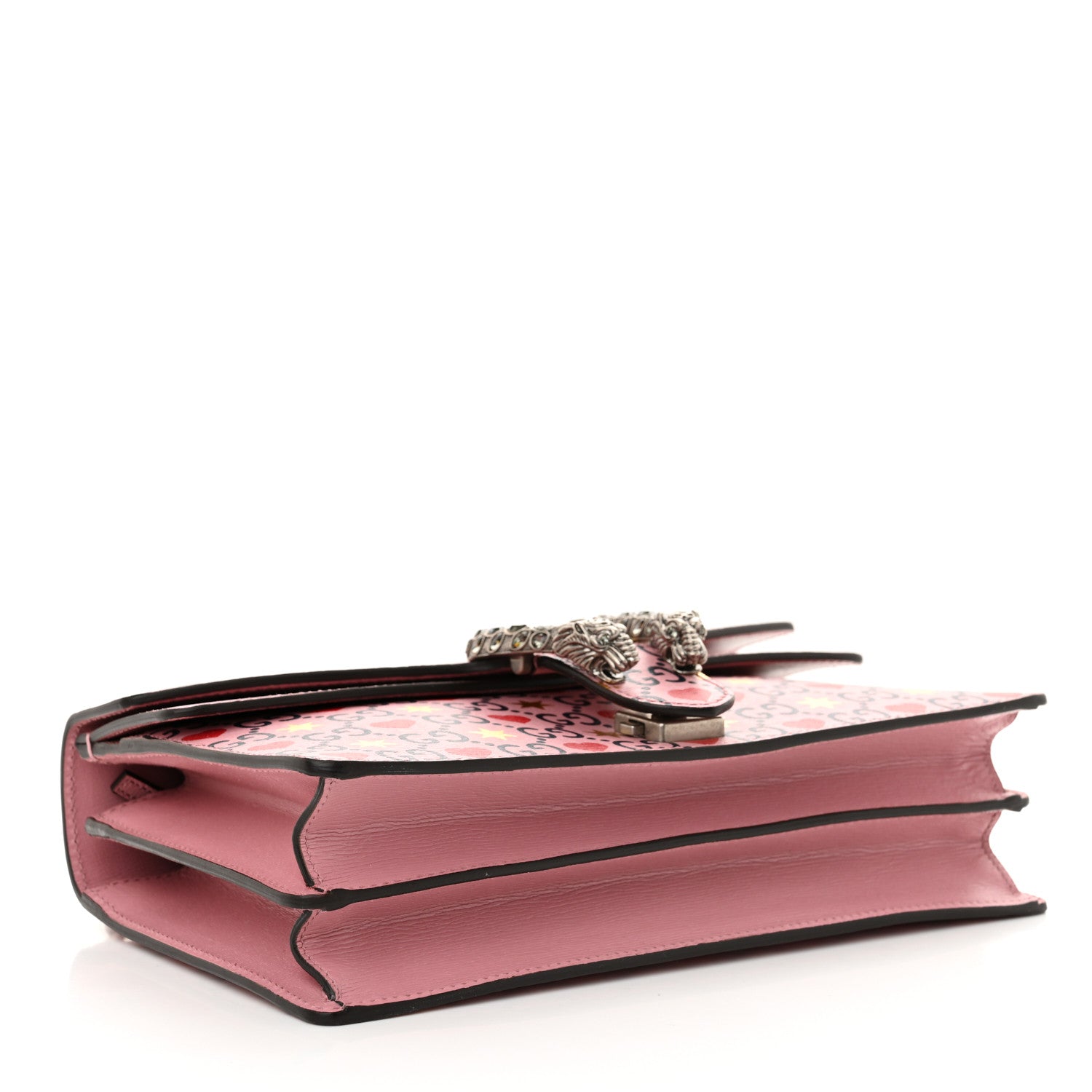 Gucci Calfskin Valentine's Day Exclusive Small Dionysus Bag Pink 4 of 13